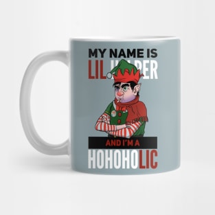 Santa's Little Helper (without background) Mug